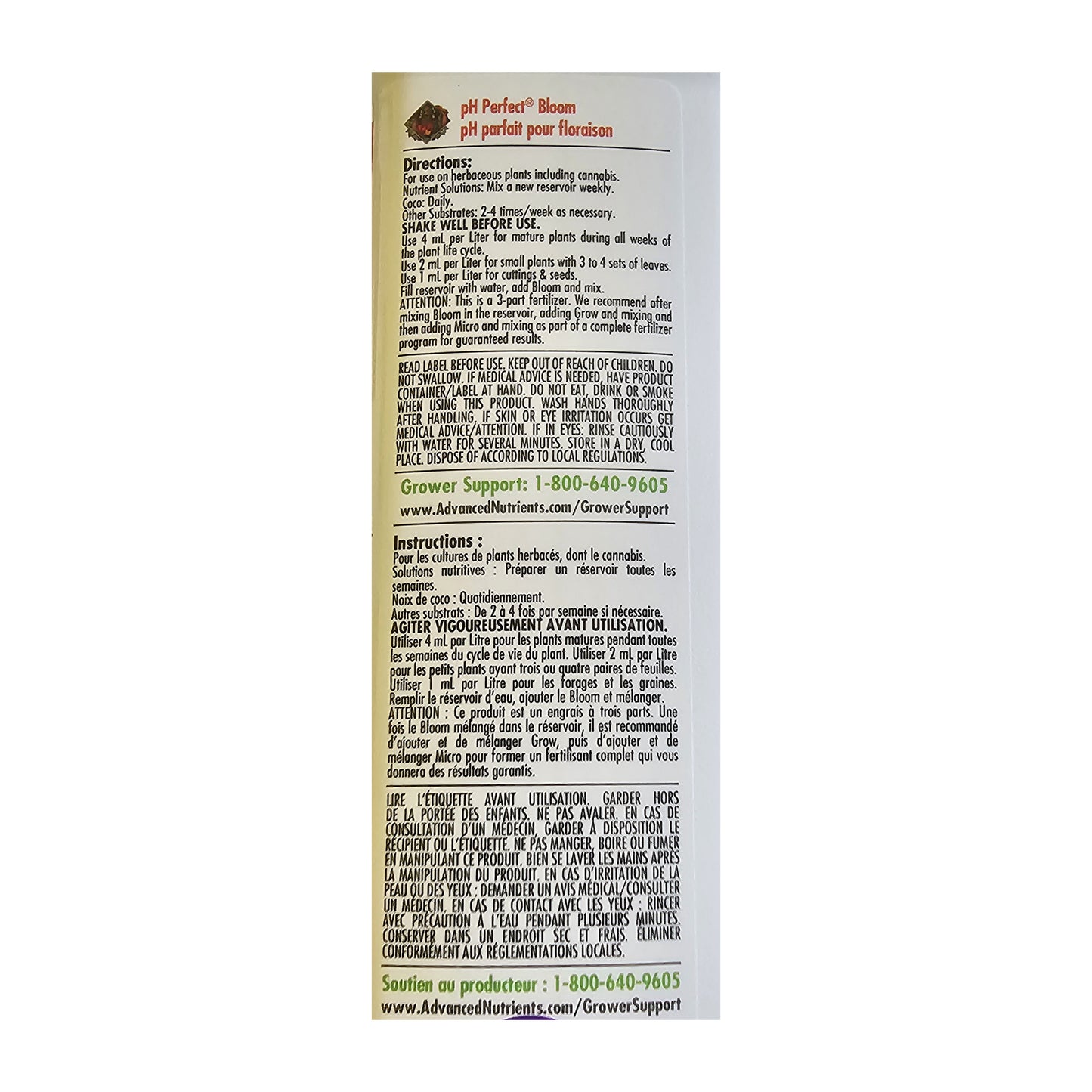 Advanced Nutrients pH Perfect® Bloom 1-3-4 Liquid Fertilizer -1 Ltr