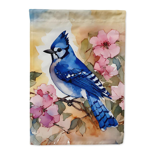 Caroline's Treasures Blue Jay Garden Flag