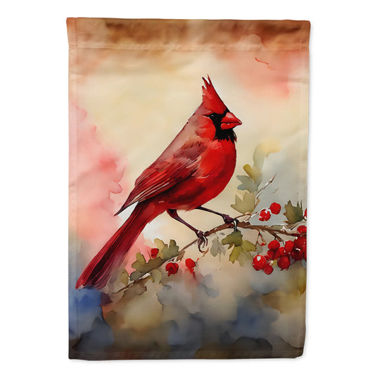Caroline's Treasures Cardinal Garden Flag