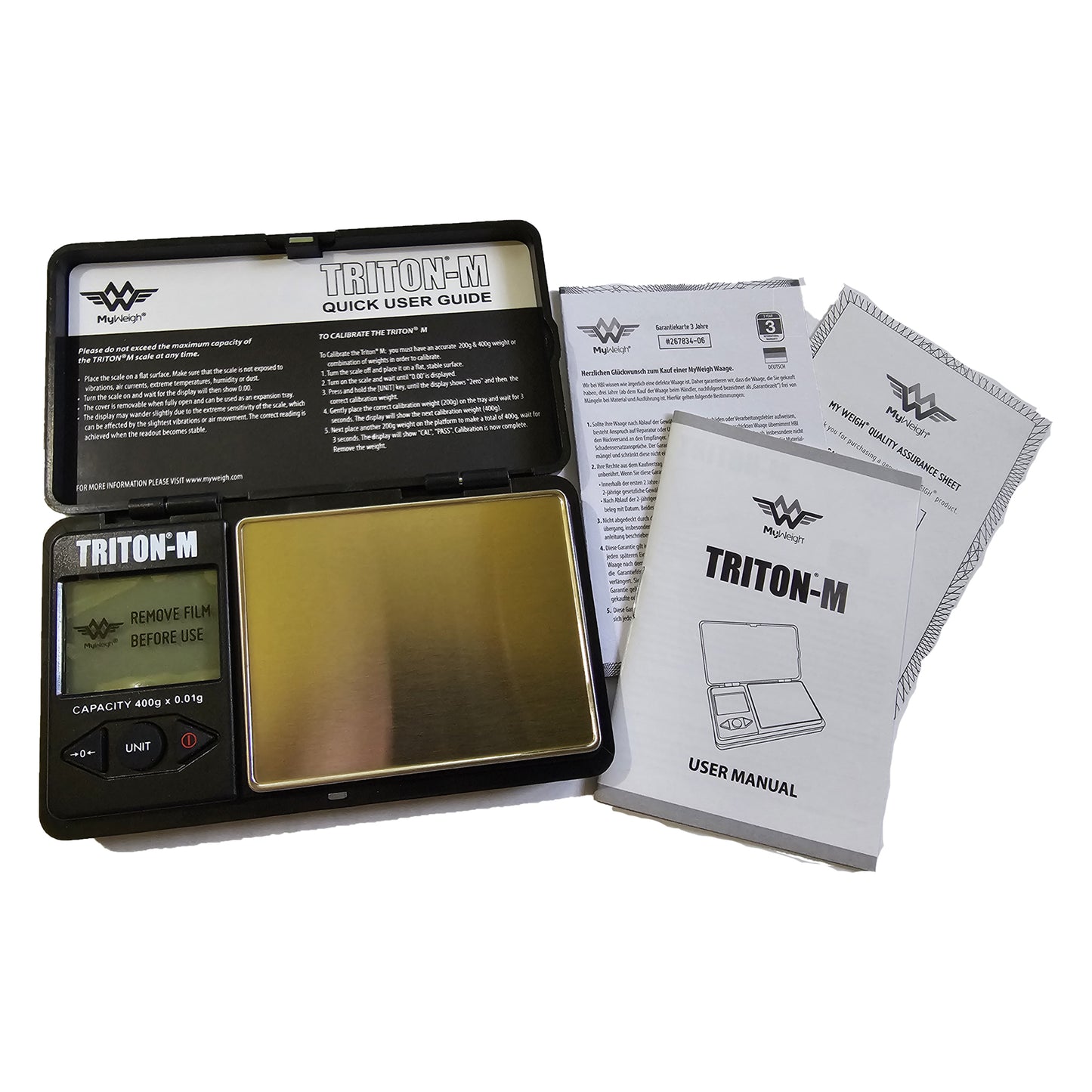 My Weigh Triton M 400 x 0.01g Pocket Scale