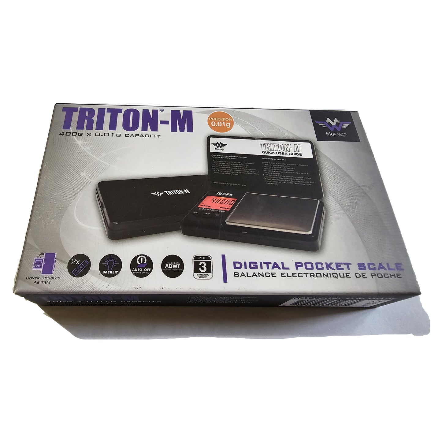 My Weigh Triton M 400 x 0.01g Pocket Scale
