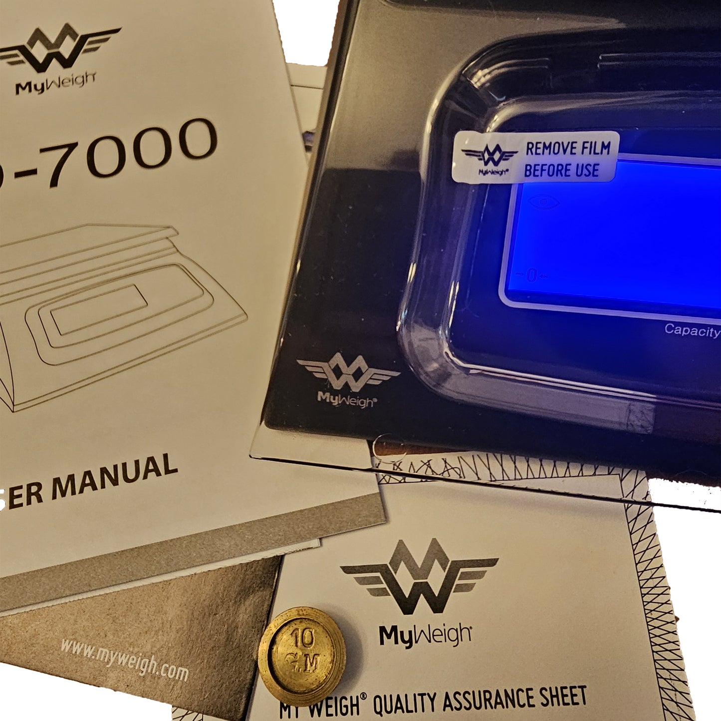 My Weigh KD-7000 Digital Scale -Black