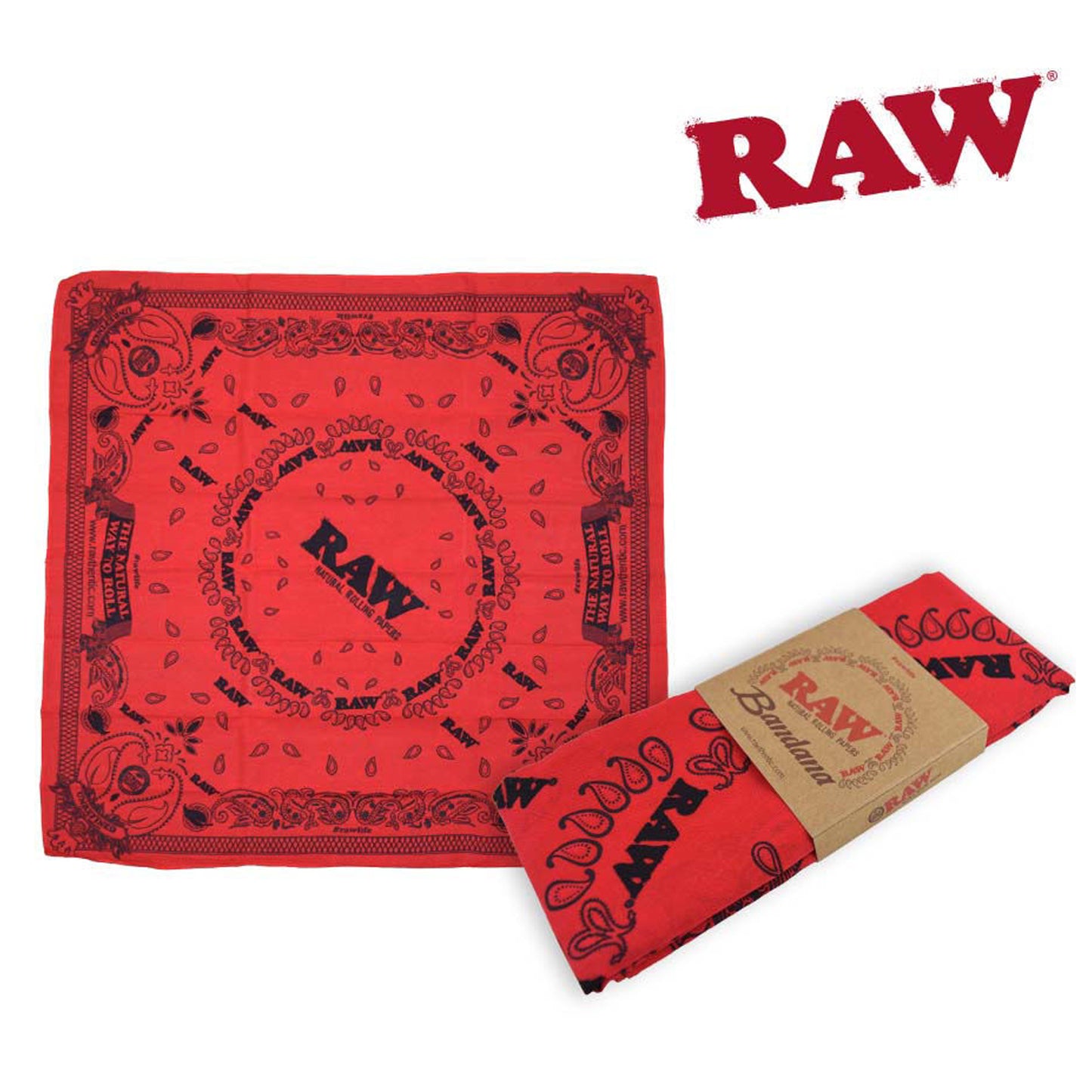 Raw Red Bandana