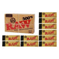RAW 500 Classic Bundle – 500 unbleached 1¼ rolling papers and 500 RAW tips in eco-friendly packaging