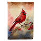 Caroline's Treasures Cardinal Garden Flag