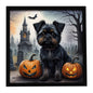 Caroline's Treasures Affenpinscher Dogs Framed Metal Wall Art 8 x 8 Inch