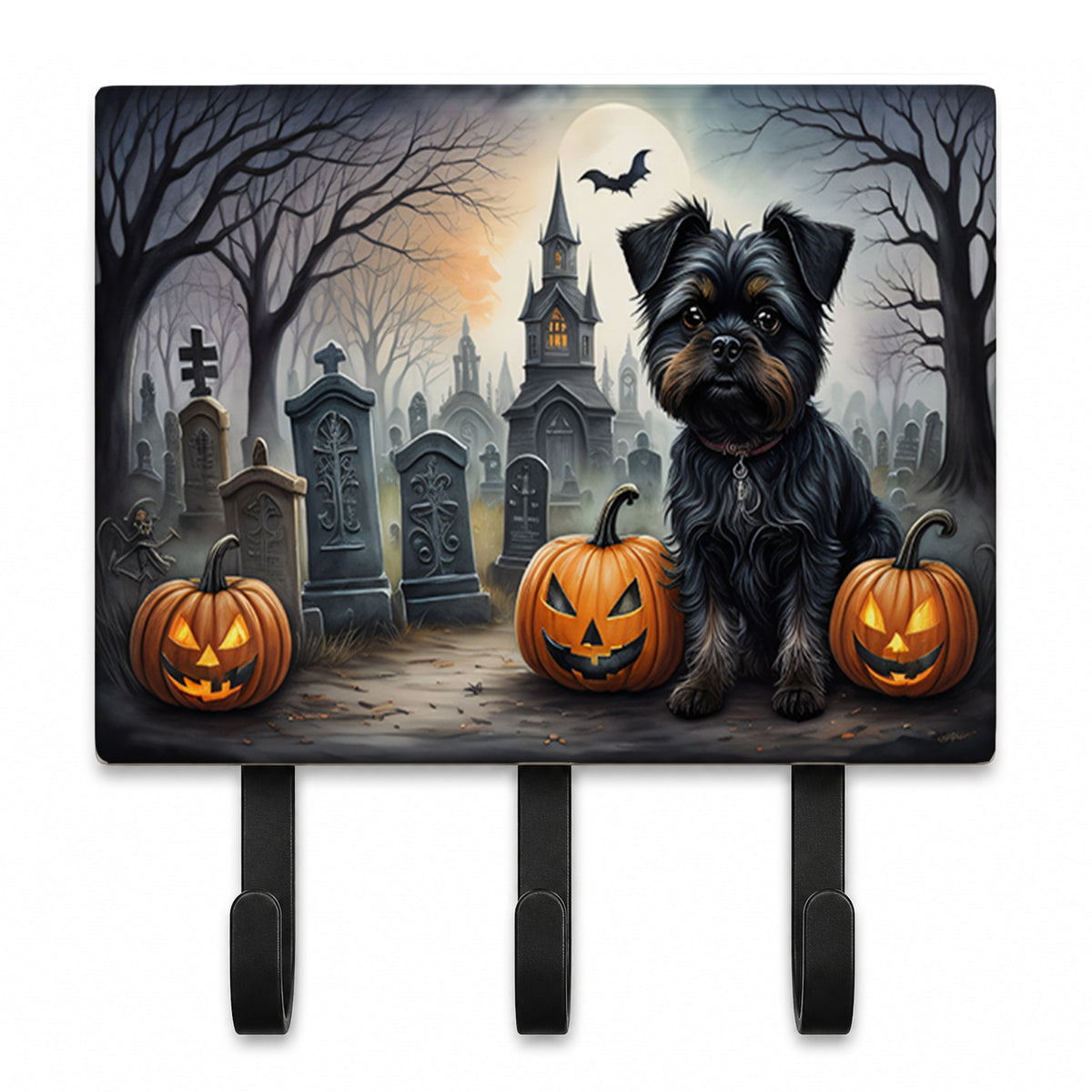 Caroline's Treasures Affenpinscher Dogs Ceramic Triple Wall Hook