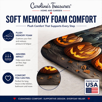 Caroline's Treasures Affenpinscher Dogs Memory Foam Mat 19x27