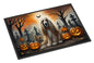 Caroline's Treasures DAC2003JMAT Afghan Hound Spooky Halloween Indoor or Outdoor Mat 24x36 Front Door Mat Indoor Outdoor Rugs for Entryway, Non Slip Washable Low Pile, 24H X 36W
