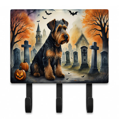 Caroline's Treasures Airedale Terrier Dogs Ceramic Triple Wall Hook