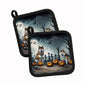 Caroline's Treasures Akita Dogs Set of 2 Kitchen Pot Holders