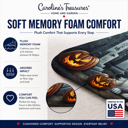 Caroline's Treasures Alaskan Malamute Dogs Memory Foam Mat 19x27