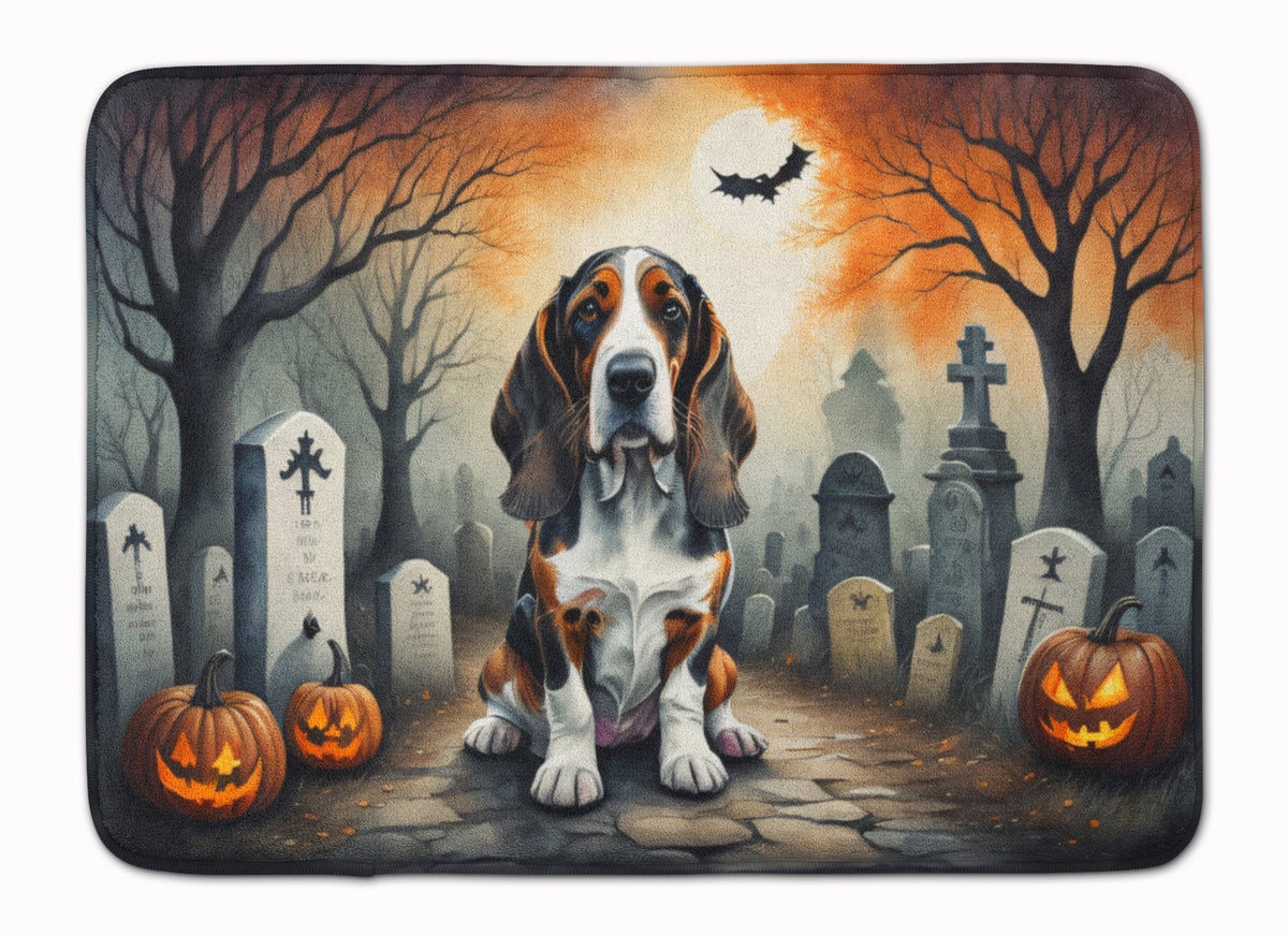 Caroline's Treasures Basset Hound Dogs Memory Foam Mat 19x27