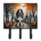 Caroline's Treasures Basset Hound Dogs Halloween Ceramic Triple Wall Hook