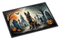 Caroline's Treasures DAC2013JMAT Belgian Malinois Spooky Halloween Indoor or Outdoor Mat 24x36 Front Door Mat Indoor Outdoor Rugs for Entryway, Non Slip Washable Low Pile, 24H X 36W