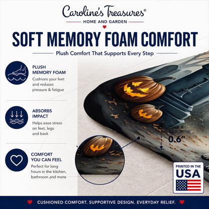Caroline's Treasures Belgian Malinois Dogs Memory Foam Mat 19x27
