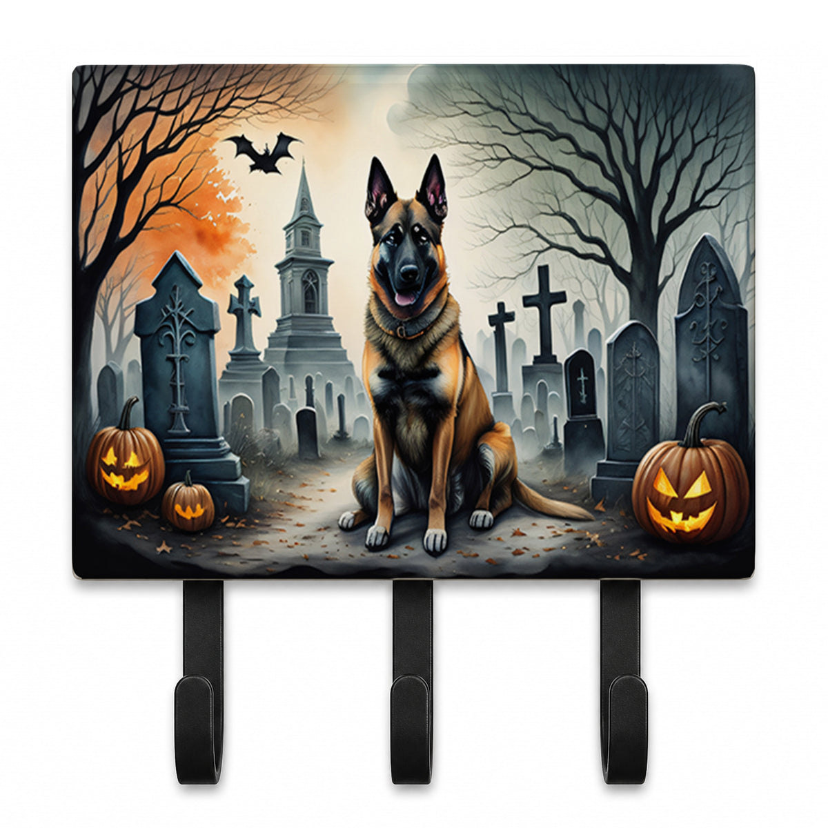Caroline's Treasures Belgian Malinois Dogs Ceramic Triple Wall Hook