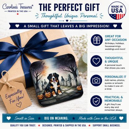 Caroline's Treasures Bernese Mountain Dog Dogs Drink Coasters Set of 4