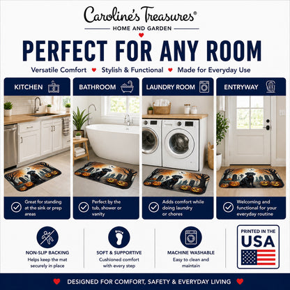 Caroline's Treasures Labrador Retriever Dogs Memory Foam Mat 19x27