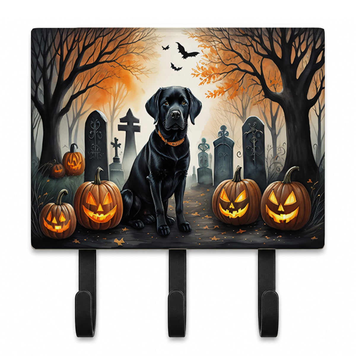 Caroline's Treasures Labrador Retriever Dogs Ceramic Triple Wall Hook