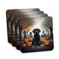 Caroline's Treasures Labrador Retriever Dogs Foam Drink Coasters Set of 4