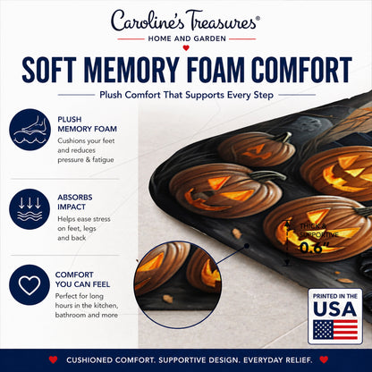 Caroline's Treasures Labrador Retriever Dogs Memory Foam Mat 19x27