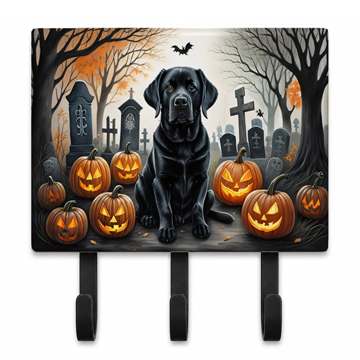 Caroline's Treasures Labrador Retriever Dogs Ceramic Triple Wall Hook