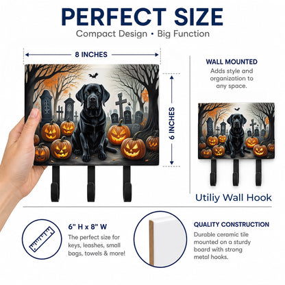 Caroline's Treasures Labrador Retriever Dogs Ceramic Triple Wall Hook