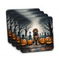 Caroline's Treasures Bloodhound Dogs Foam Drink Coasters Set of 4