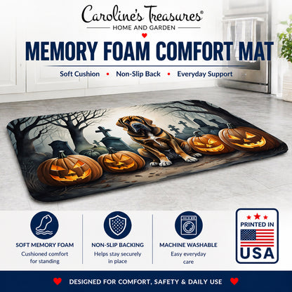 Caroline's Treasures Bloodhound Dogs Memory Foam Mat 19x27