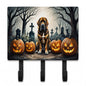 Caroline's Treasures Bloodhound Dogs Halloween Ceramic Triple Wall Hook