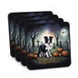 Caroline's Treasures Border Collie Dogs Foam Drink Coasters Set of 4