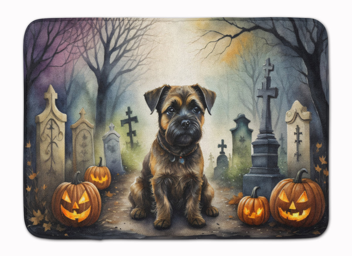 Caroline's Treasures Border Terrier Dogs Memory Foam Mat 19x27
