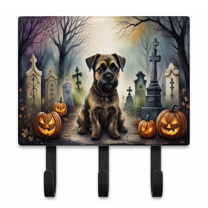 Caroline's Treasures Border Terrier Dogs Ceramic Triple Wall Hook