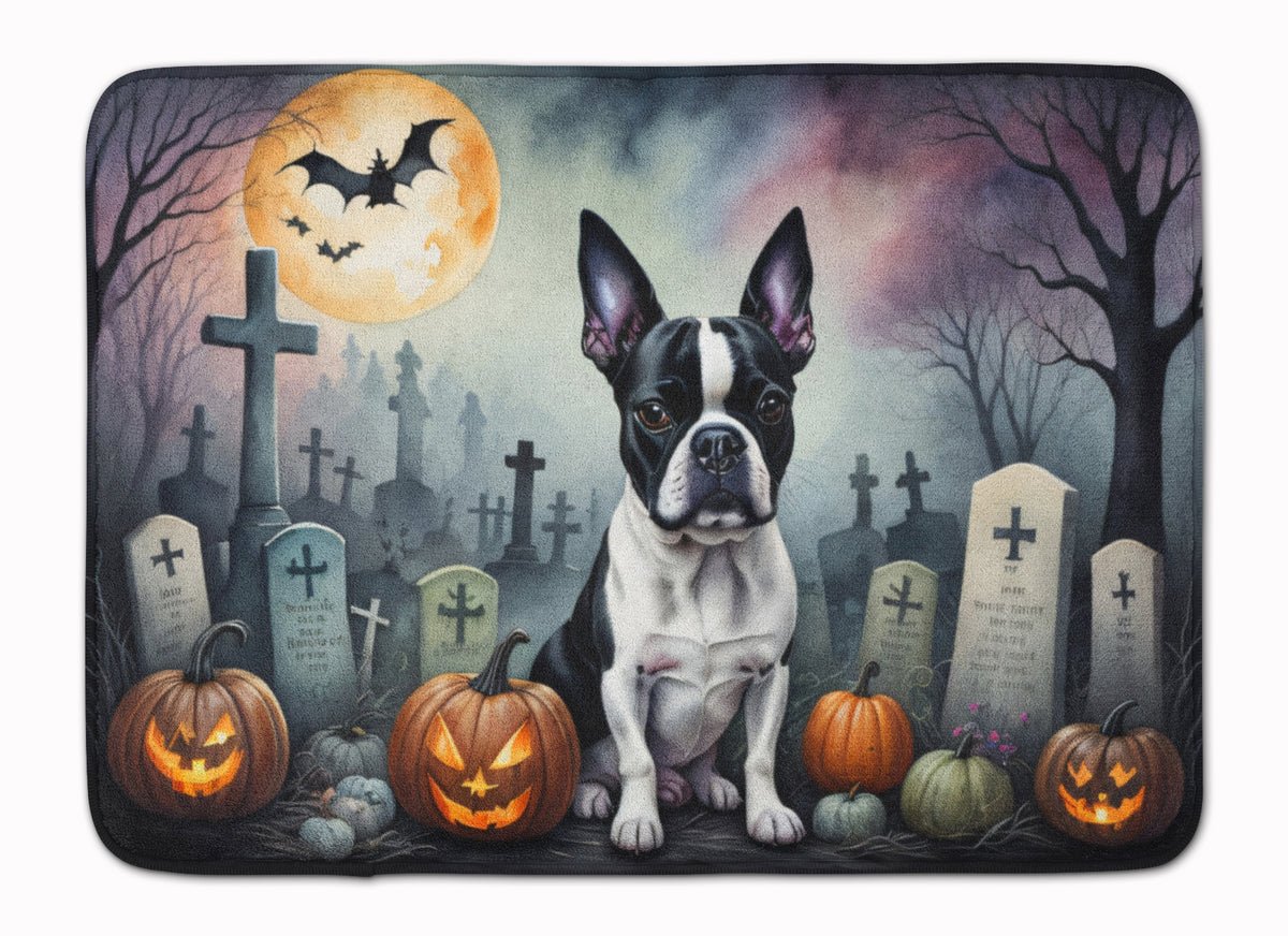 Caroline's Treasures Boston Terrier Dogs Memory Foam Mat 19x27