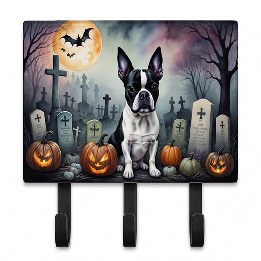 Caroline's Treasures Boston Terrier Dogs Ceramic Triple Wall Hook