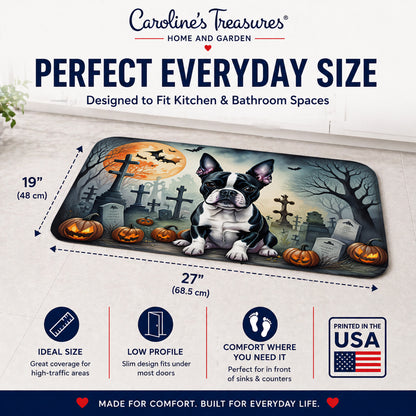 Caroline's Treasures Boston Terrier Dogs Memory Foam Mat 19x27