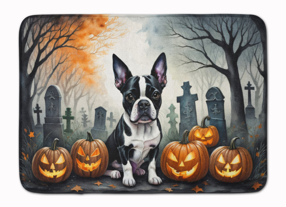 Caroline's Treasures Boston Terrier Dogs Memory Foam Mat 19x27