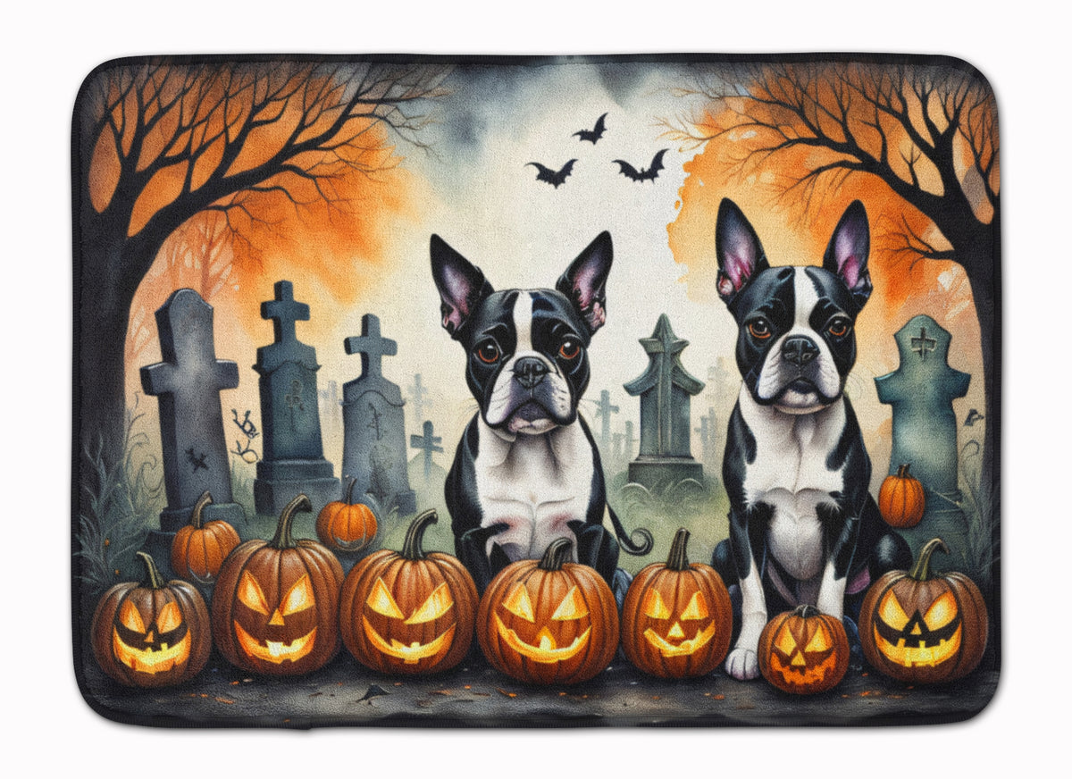 Caroline's Treasures Boston Terrier Dogs Memory Foam Mat 19x27