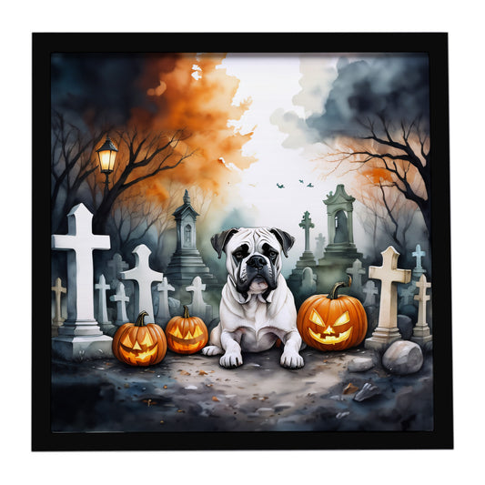Caroline's Treasures Boxer Dogs Framed Metal Wall Art 8 x 8 Inch