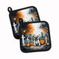 Caroline's Treasures Boxer Dogs Set of 2 Kitchen Pot Holders