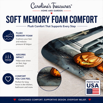 Caroline's Treasures Boxer Dogs Memory Foam Mat 19x27