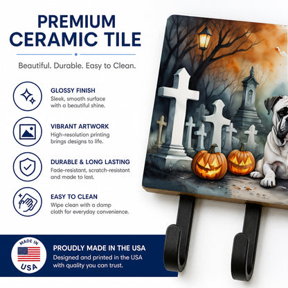Caroline's Treasures Boxer Dogs Halloween Ceramic Triple Wall Hook