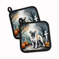 Caroline's Treasures Boxer Dogs Set of 2 Kitchen Pot Holders