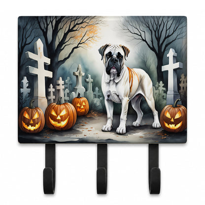 Caroline's Treasures Boxer Dogs Halloween Ceramic Triple Wall Hook