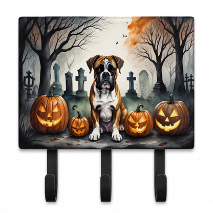 Caroline's Treasures Boxer Dogs Halloween Ceramic Triple Wall Hook