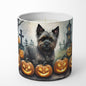 Caroline's Treasures DAC2027CDL Cairn Terrier Spooky Halloween Decorative Soy Candle Nature Soy Wax Essential Oil Home Decor Ideal for Bedroom Kitchen Bath Office Gift, 10 oz