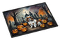 Caroline's Treasures DAC2030JMAT Cavalier Spaniel Spooky Halloween Indoor or Outdoor Mat 24x36 Front Door Mat Indoor Outdoor Rugs for Entryway, Non Slip Washable Low Pile, 24H X 36W