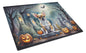 Caroline's Treasures DAC2031LCB Chihuahua Spooky Halloween Glass Cutting Board Large Decorative Tempered Glass Kitchen Cutting and Serving Board Large Size Chopping Board