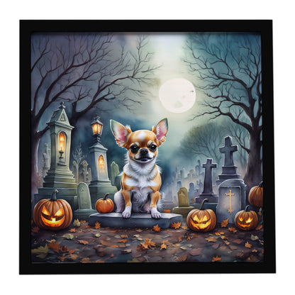 Caroline's Treasures Chihuahua Dogs Framed Metal Wall Art 8 x 8 Inch